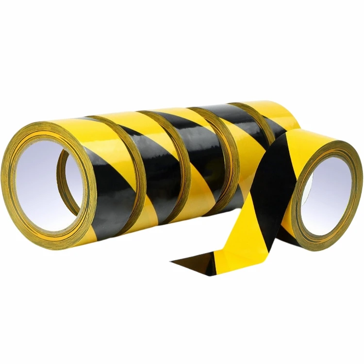 Black And Yellow Marking Tape